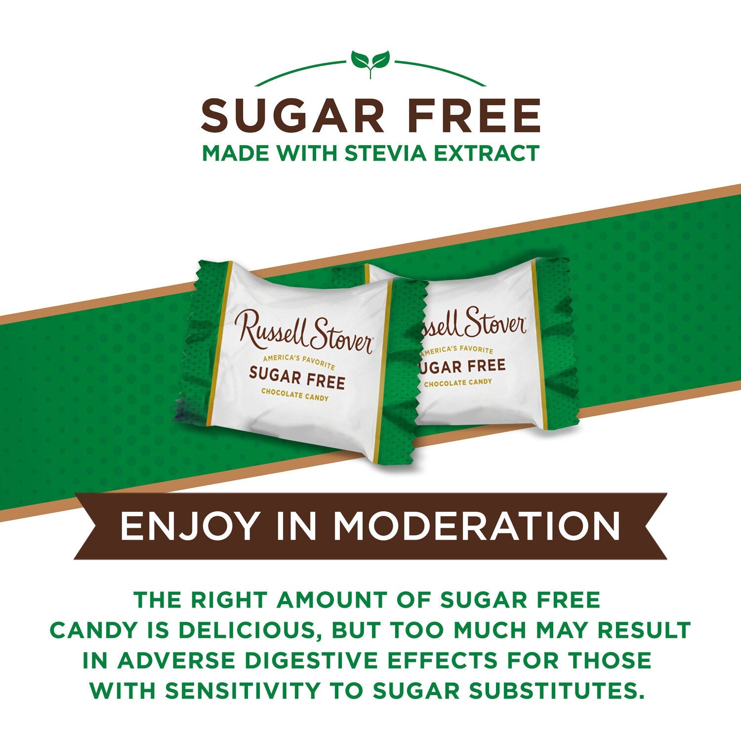 Russell Stover Sugar Free Coconut-Flavored Chocolate Candy, 1-ct.