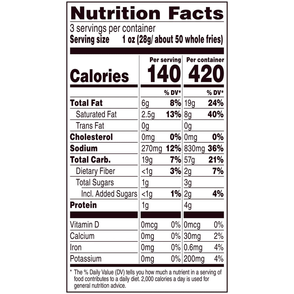 Conagra Brands Andy Capp's Cheddar Flavored Fries, 3 oz.