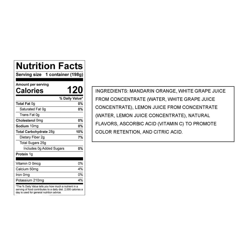 Dole Mandarin Orange, 7 oz. Cup