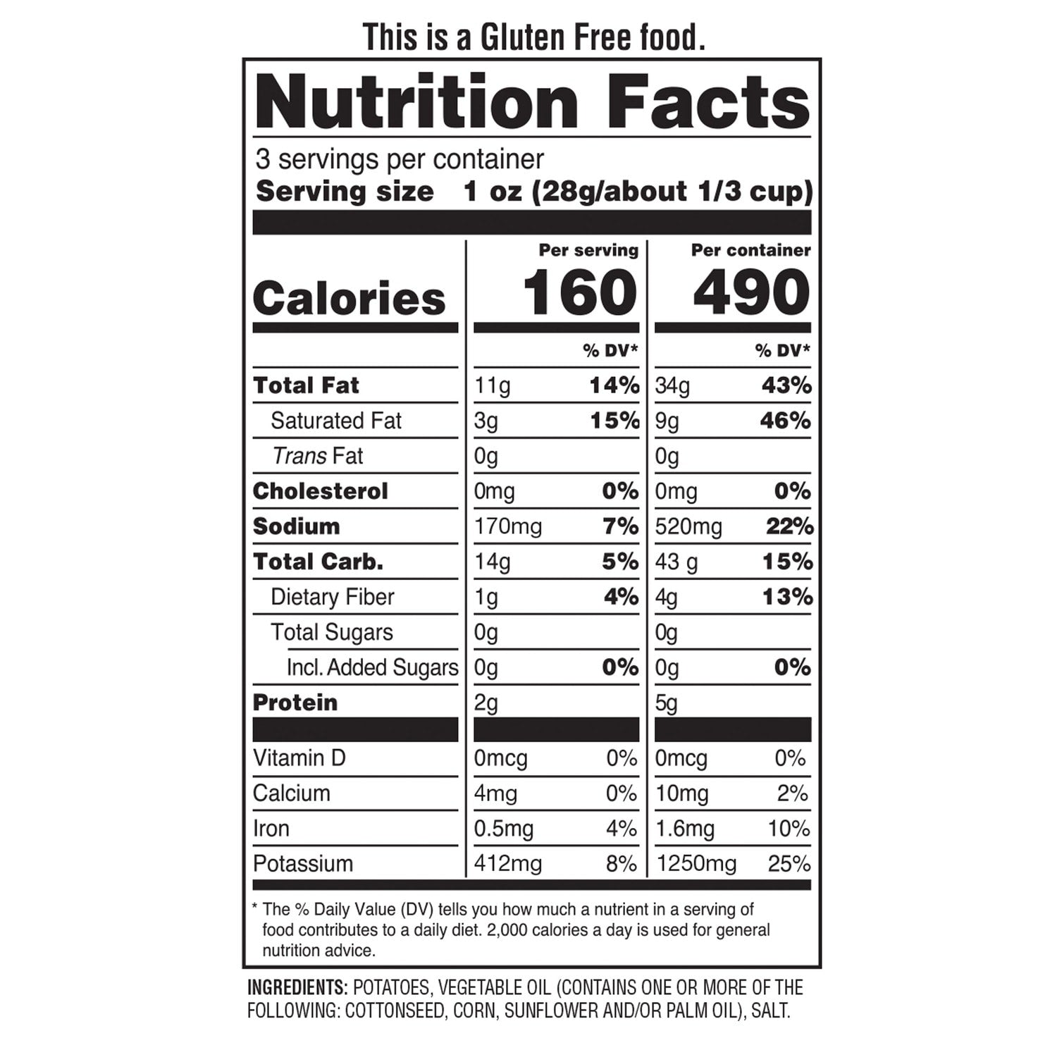 Better Made Original Potato Sticks, 1-ct.