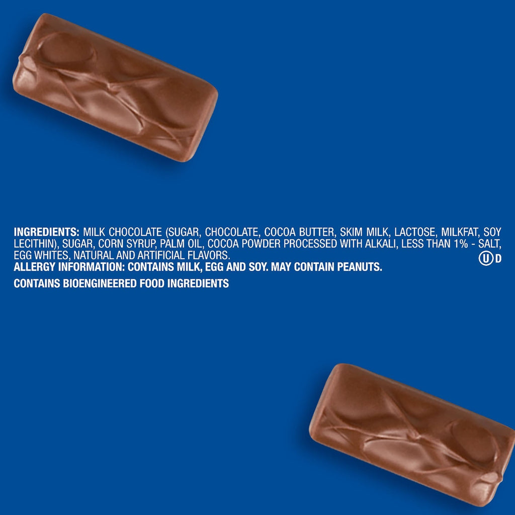 3 Musketeers Milk Chocolate Candy Bars, 5-pc Pack.