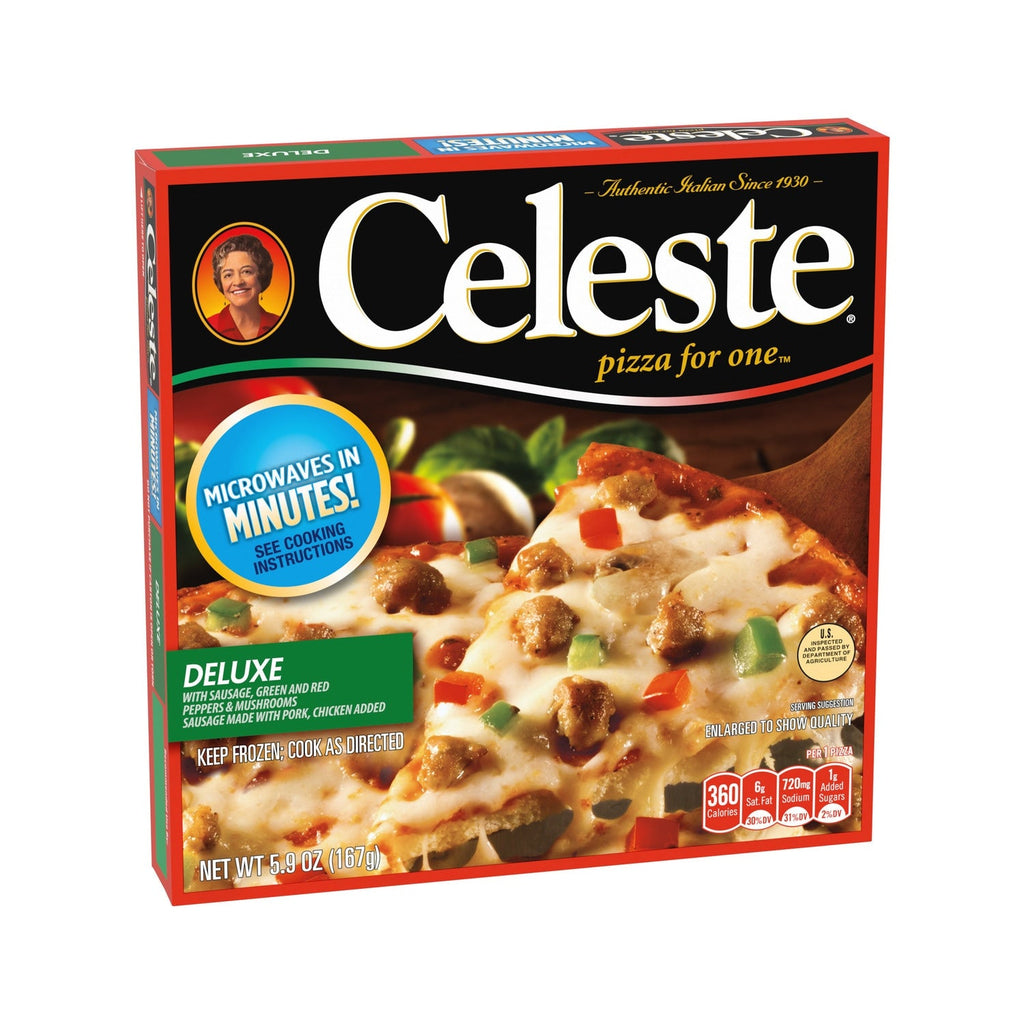 Celeste Deluxe Pizza for One, 5.9 oz.
