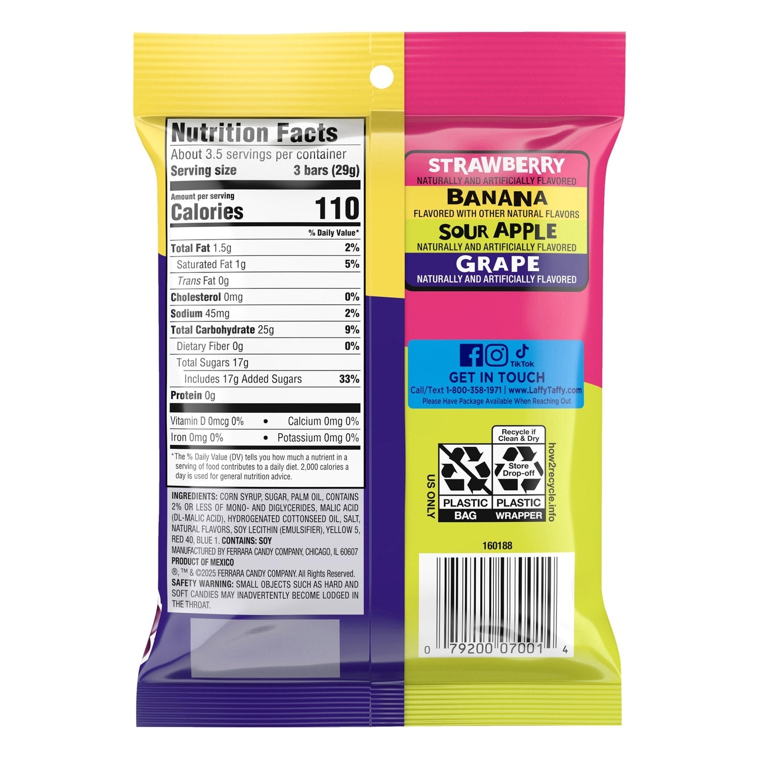 Laffy Taffy Candy, 1-ct.