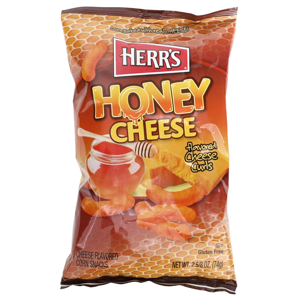 Herr's Honey And Cheese Flavored Curls, 1-ct.