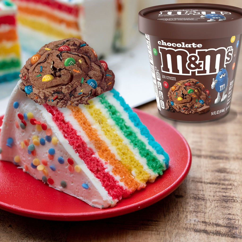 Mars M&amp;M'S Chocolate Ice Cream, 14 oz.