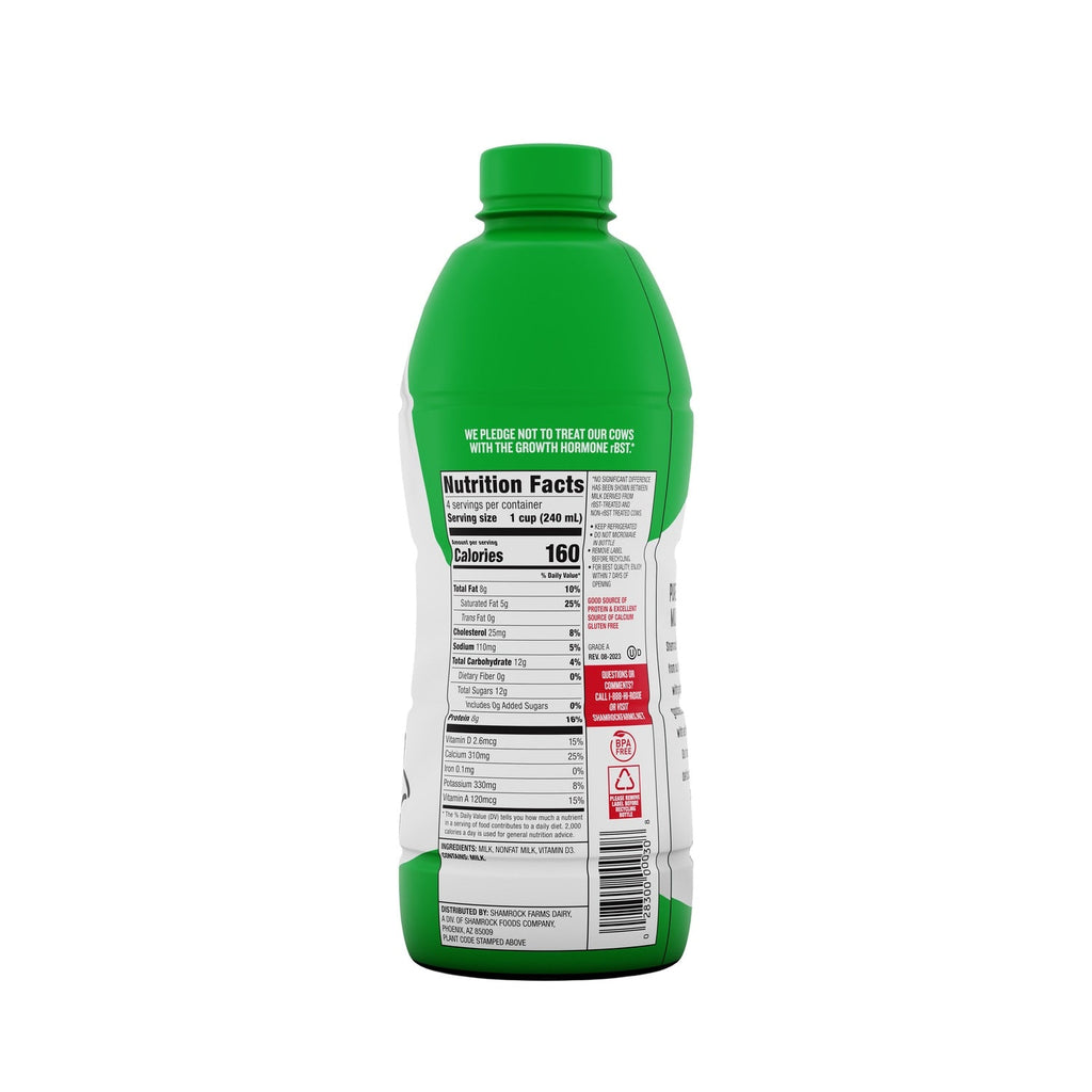 Shamrock Farms Pasteurized Whole Milk, 1-ct.