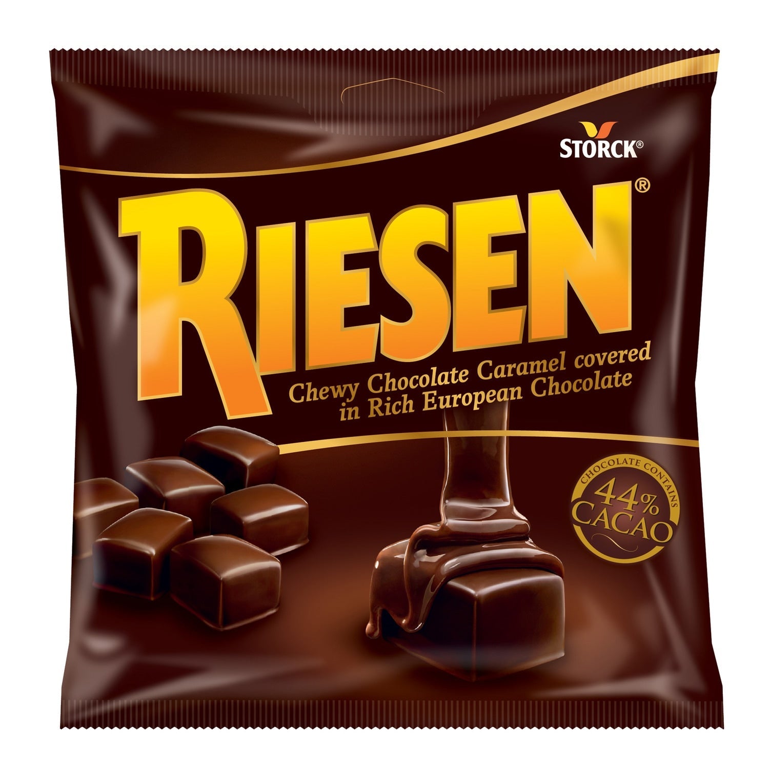 Stork Riesen Chewy Caramel Chocolate, 1-ct.