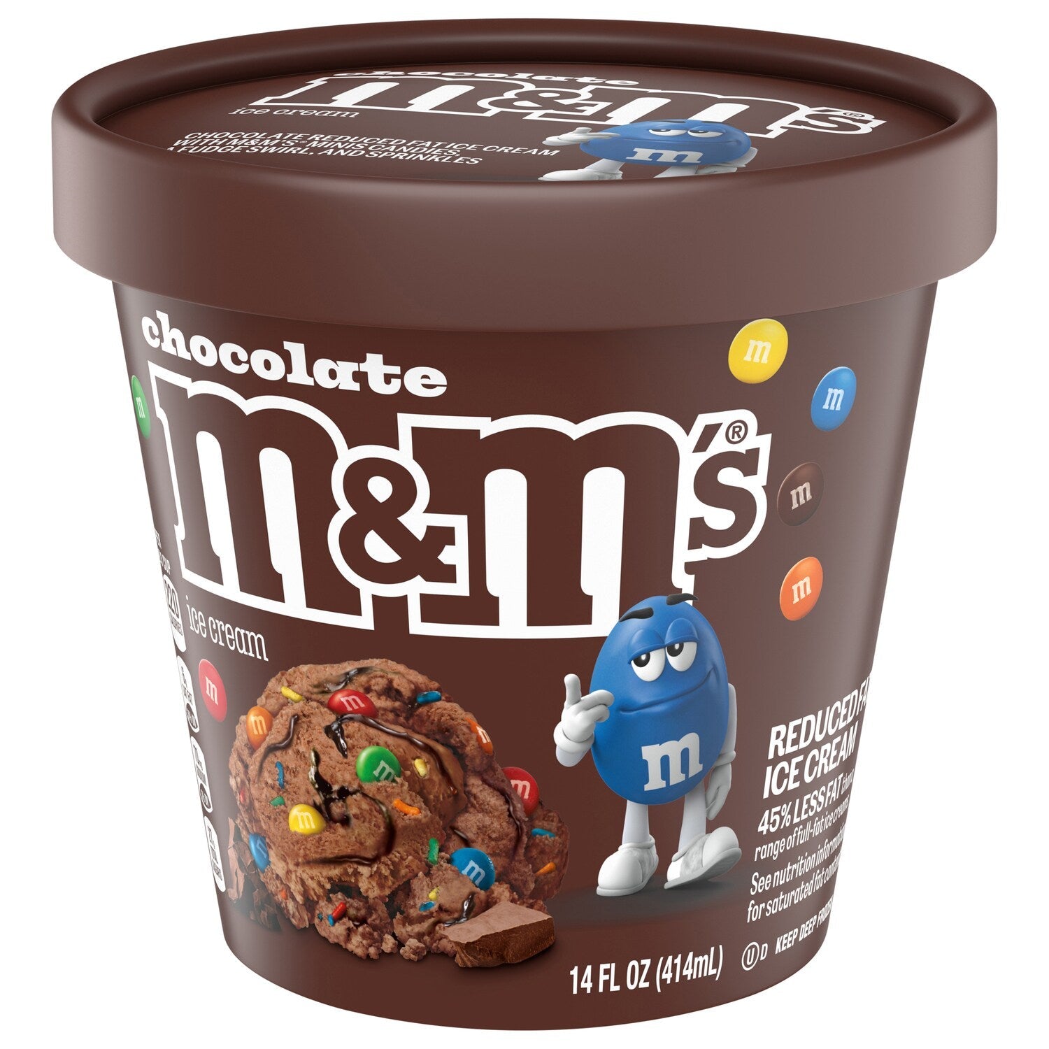 Mars M&amp;M'S Chocolate Ice Cream, 14 oz.
