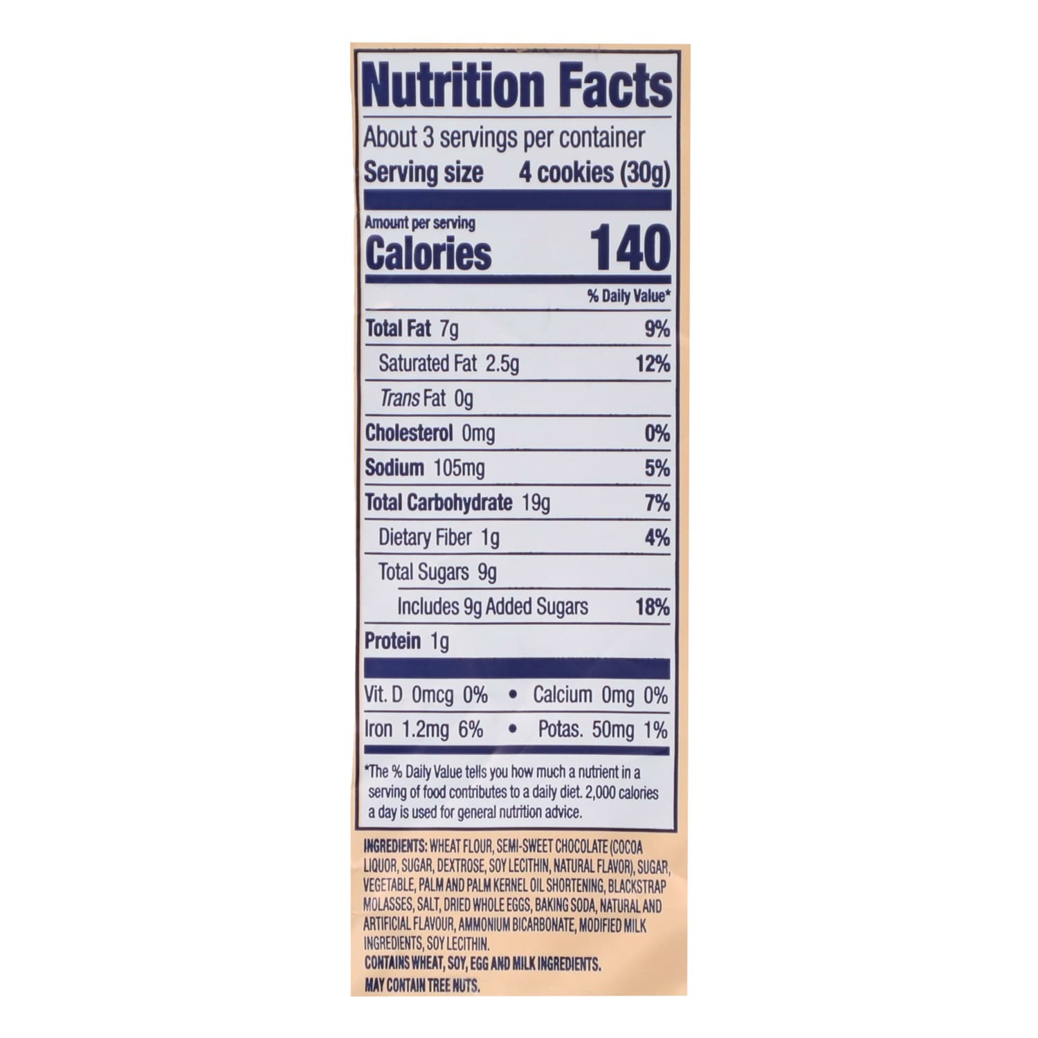 Famous Amos Classic Bite-Size Chocolate Chip Cookies, 3-oz. Bag