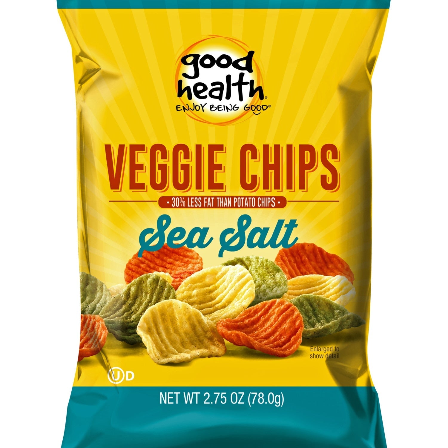 Good Health Veggie Chips with Sea Salt, 2.75-oz. Bags