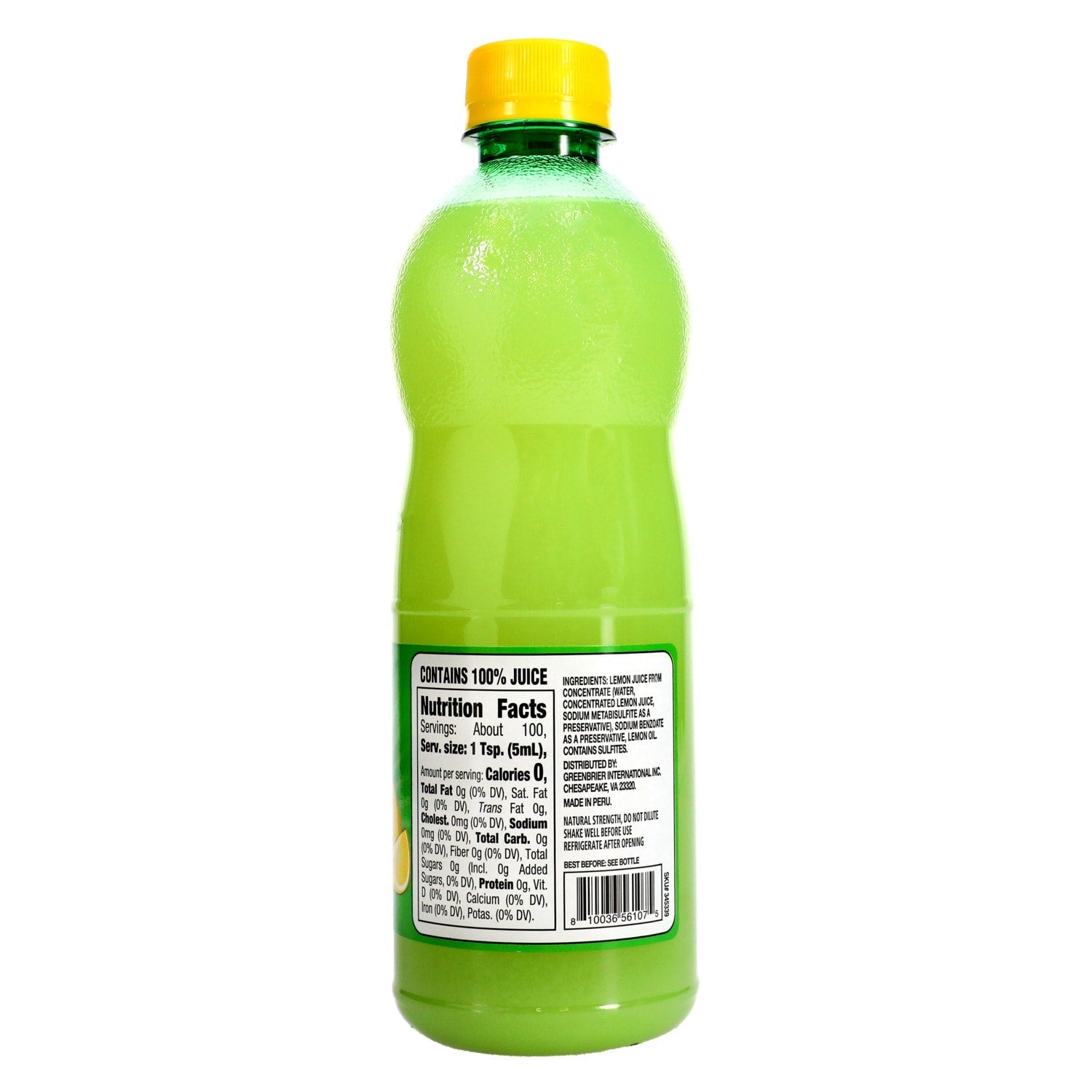 Riverton Orchards Lemon Juice, 17-oz.