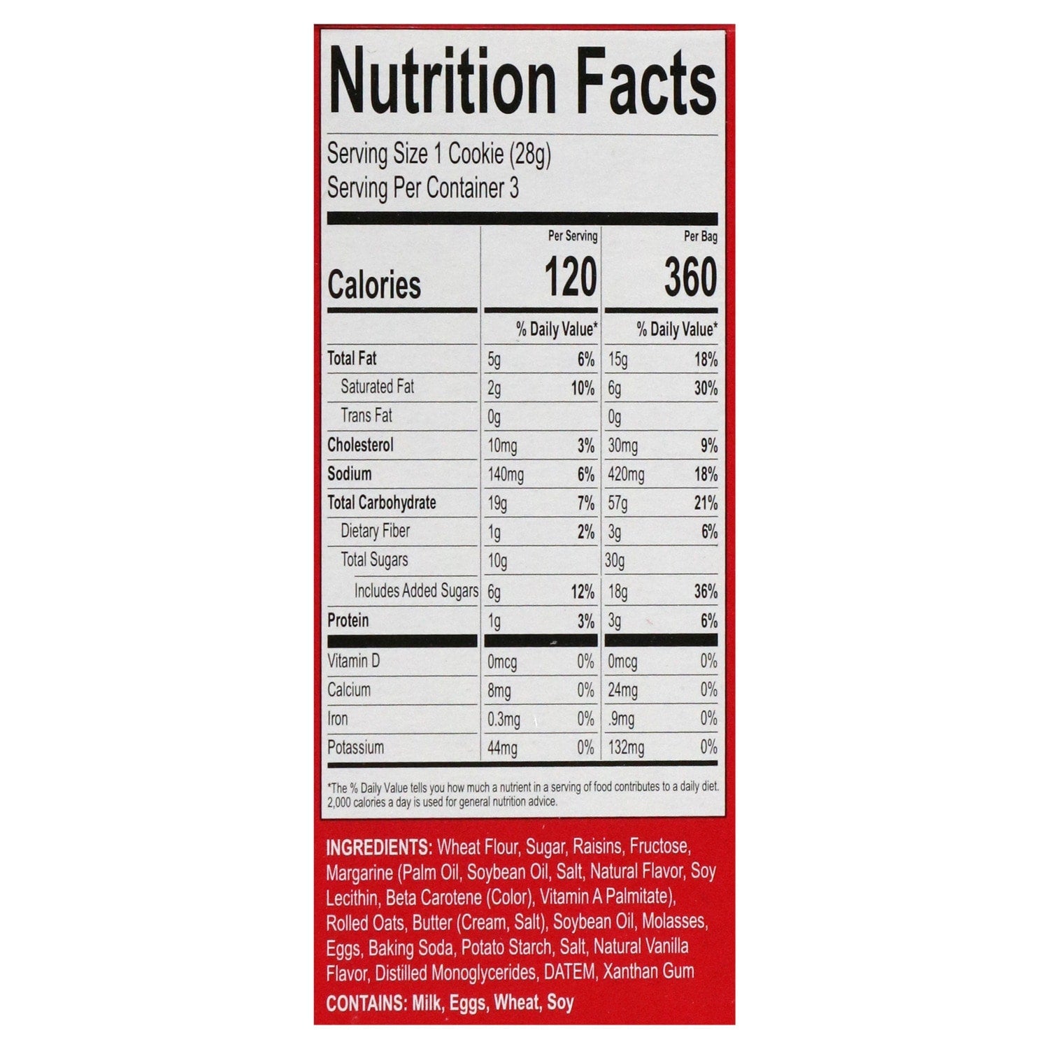 Mrs. Fields Milk Chocolate Chip Cookies, 3 oz. Boxes
