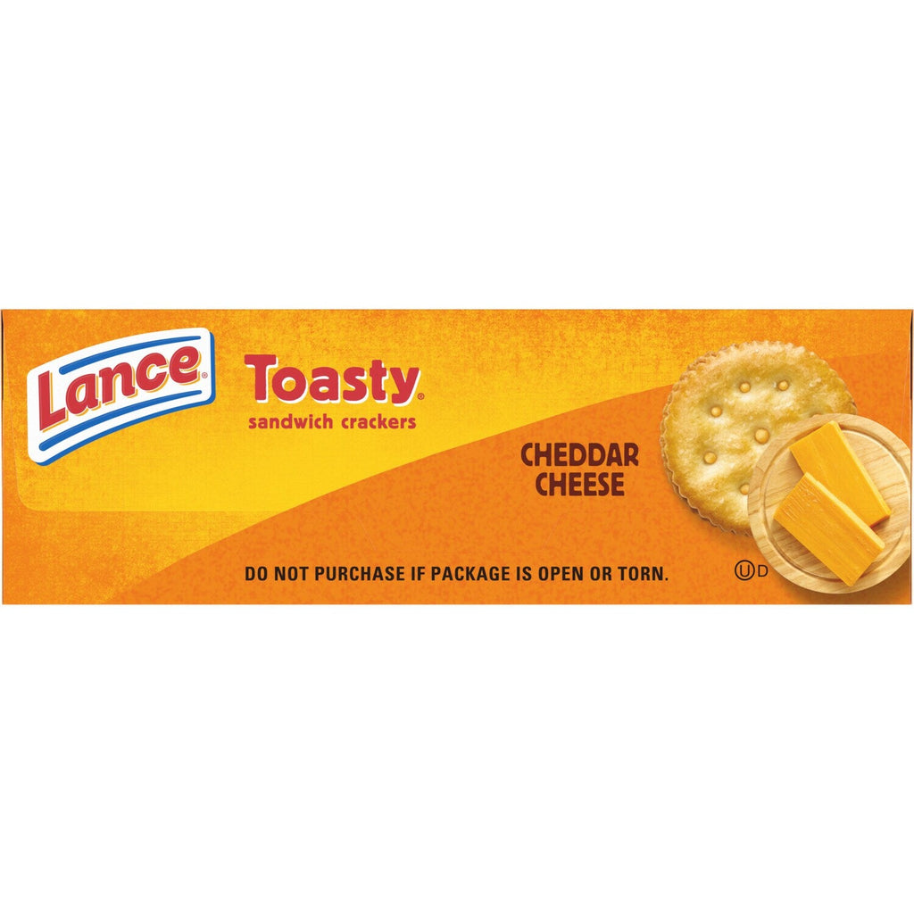 Lance Toasty Cheddar Cheese Crackers, 6-pk. Box