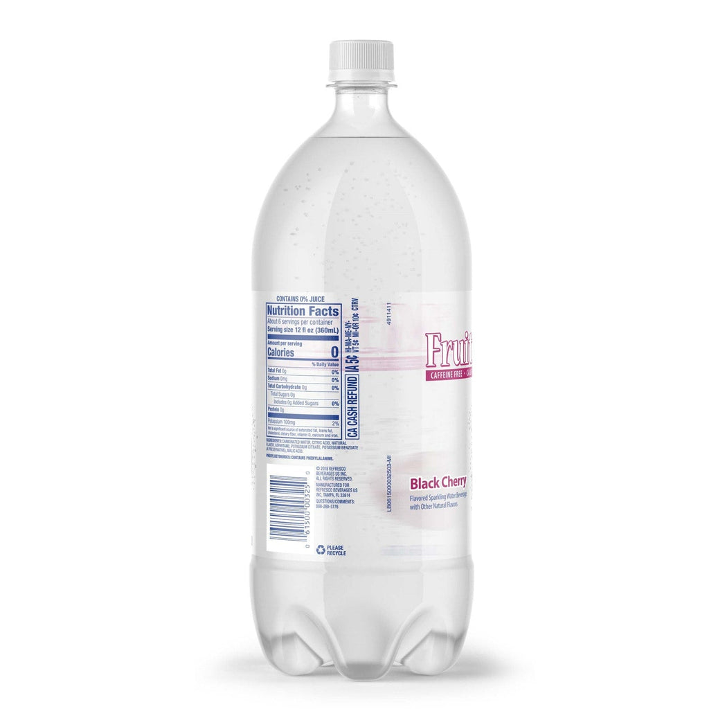 Fruit Mist Sparkling Black Cherry Water, 2-L. Bottles