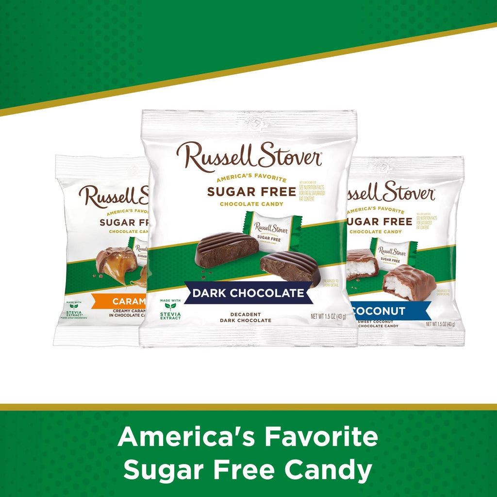 Russel Stover Sugar Free Dark Chocolate Candy, 1-ct.