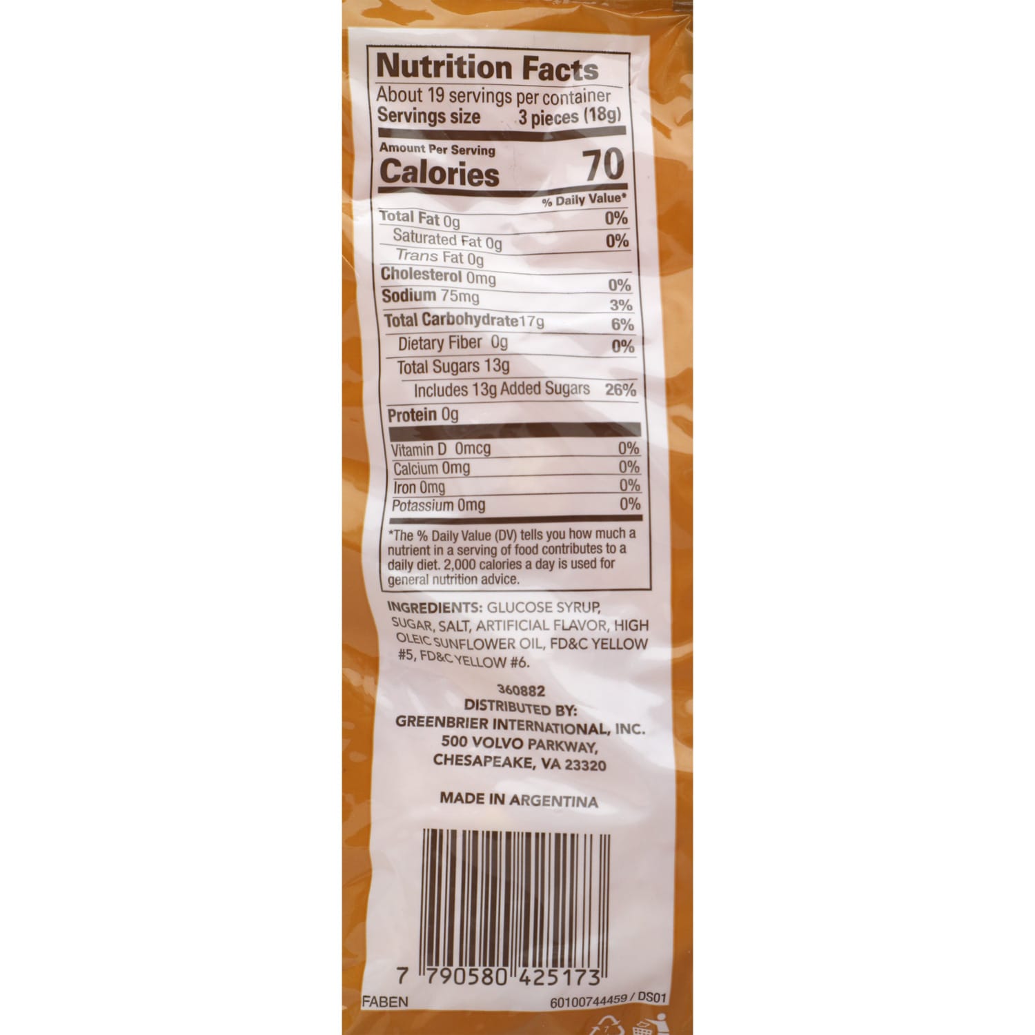 Coastal Bay Confections Butterscotch-Flavored Hard Candies, 1-ct.