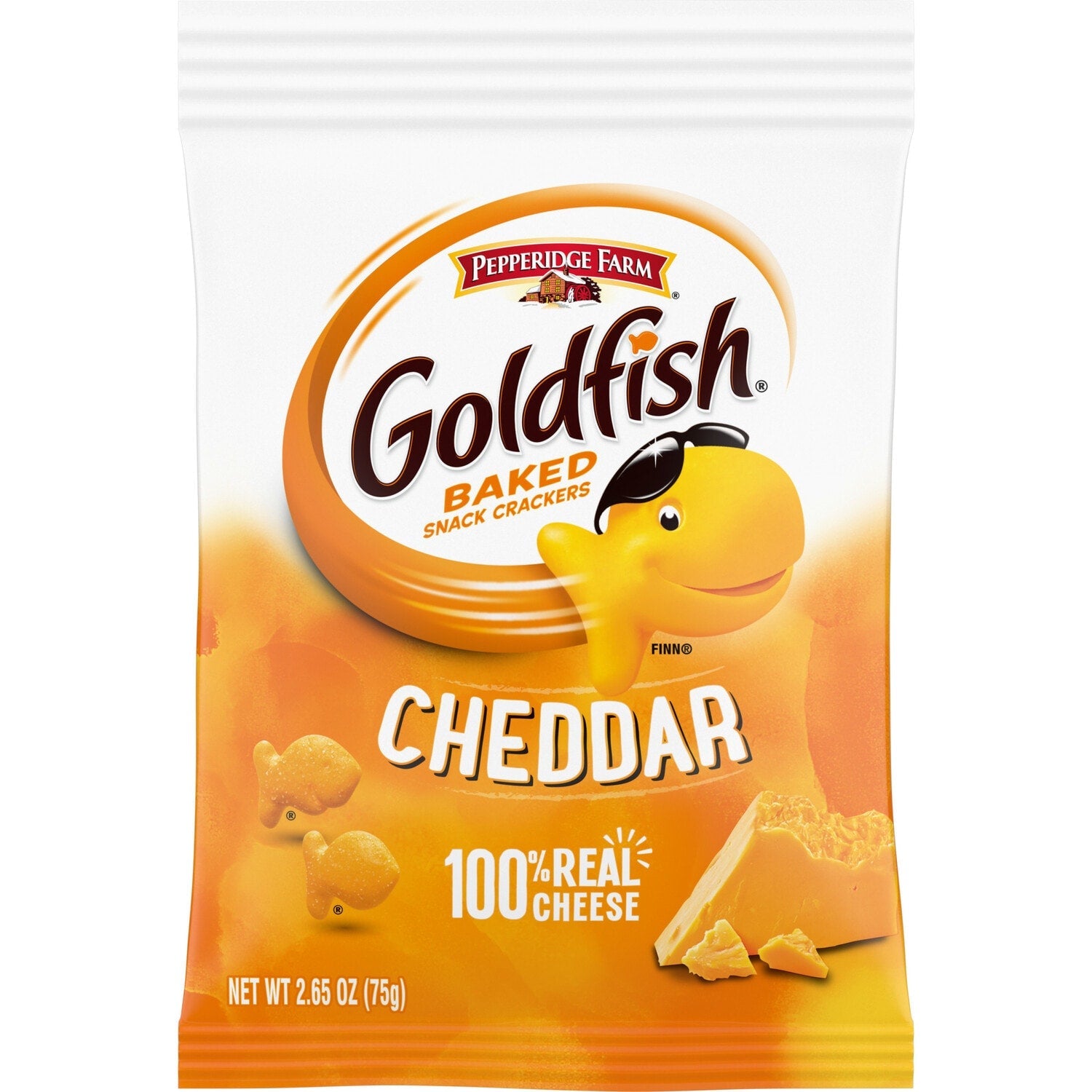 Pepperidge Farm Goldfish Cheddar Snack Crackers, 2.65-oz. Pack
