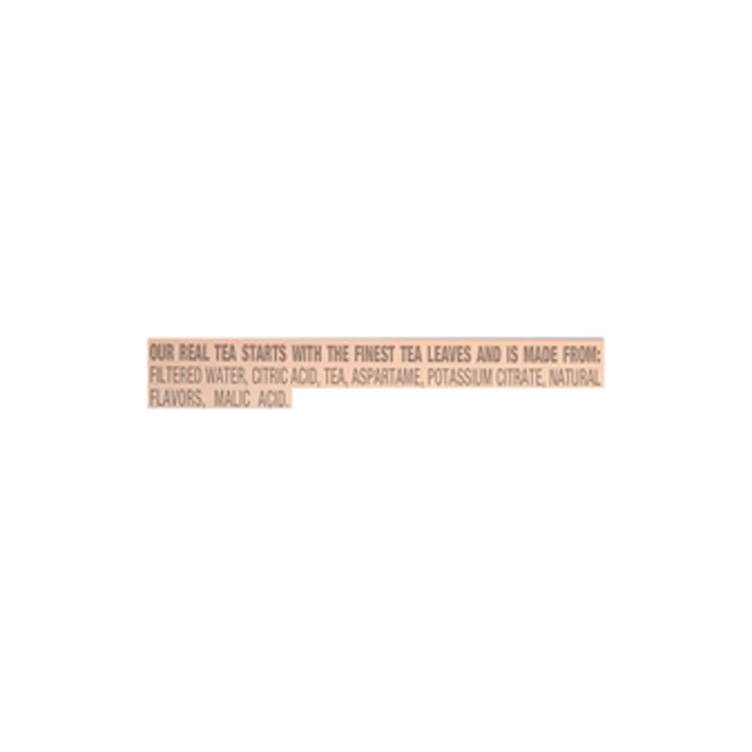 Snapple Zero Sugar Peach Tea, 1-ct.