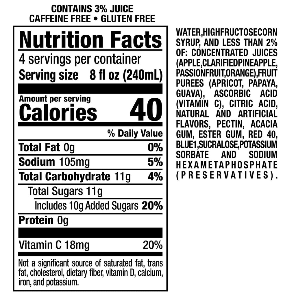 Hawaiian Punch Fruit Juicy Red Juice, 32-oz.
