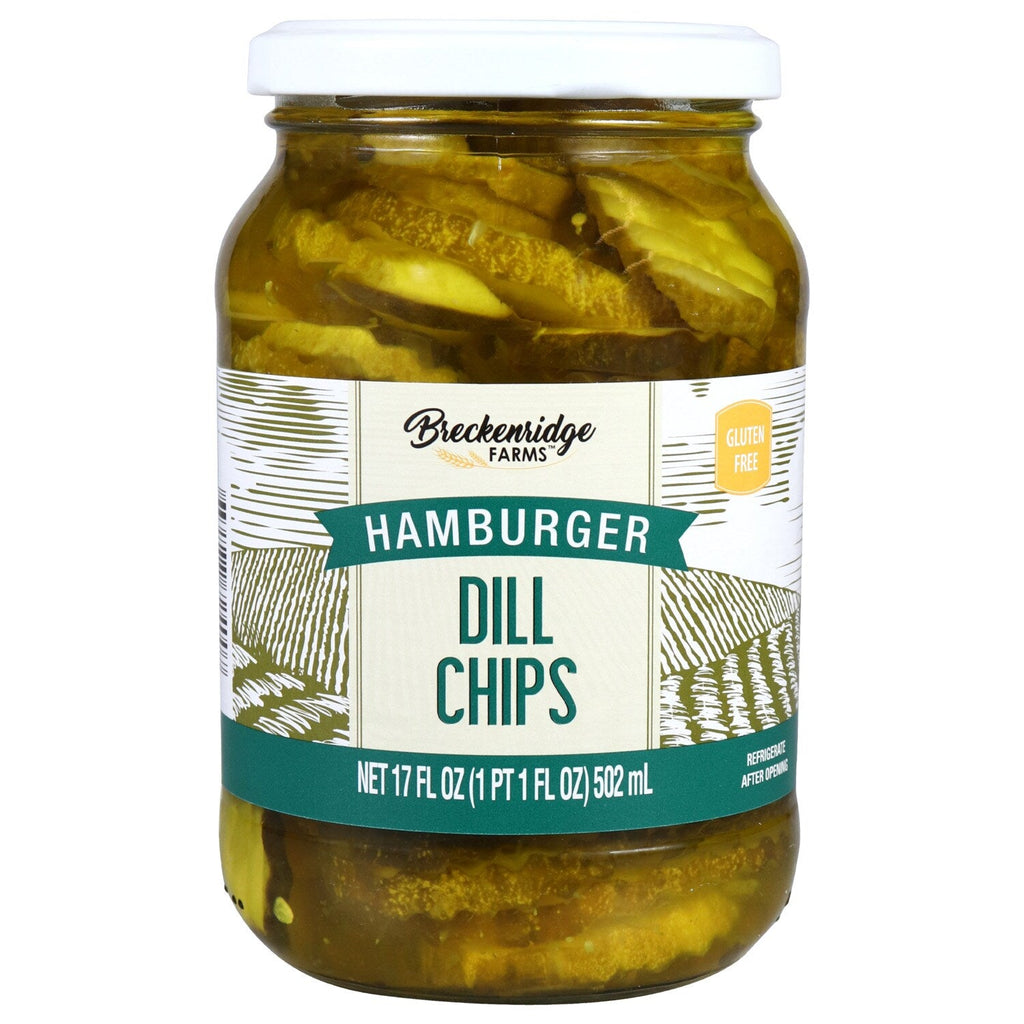 Breckenridge Farms Hamburger Dill Pickle Chips, 17 oz.