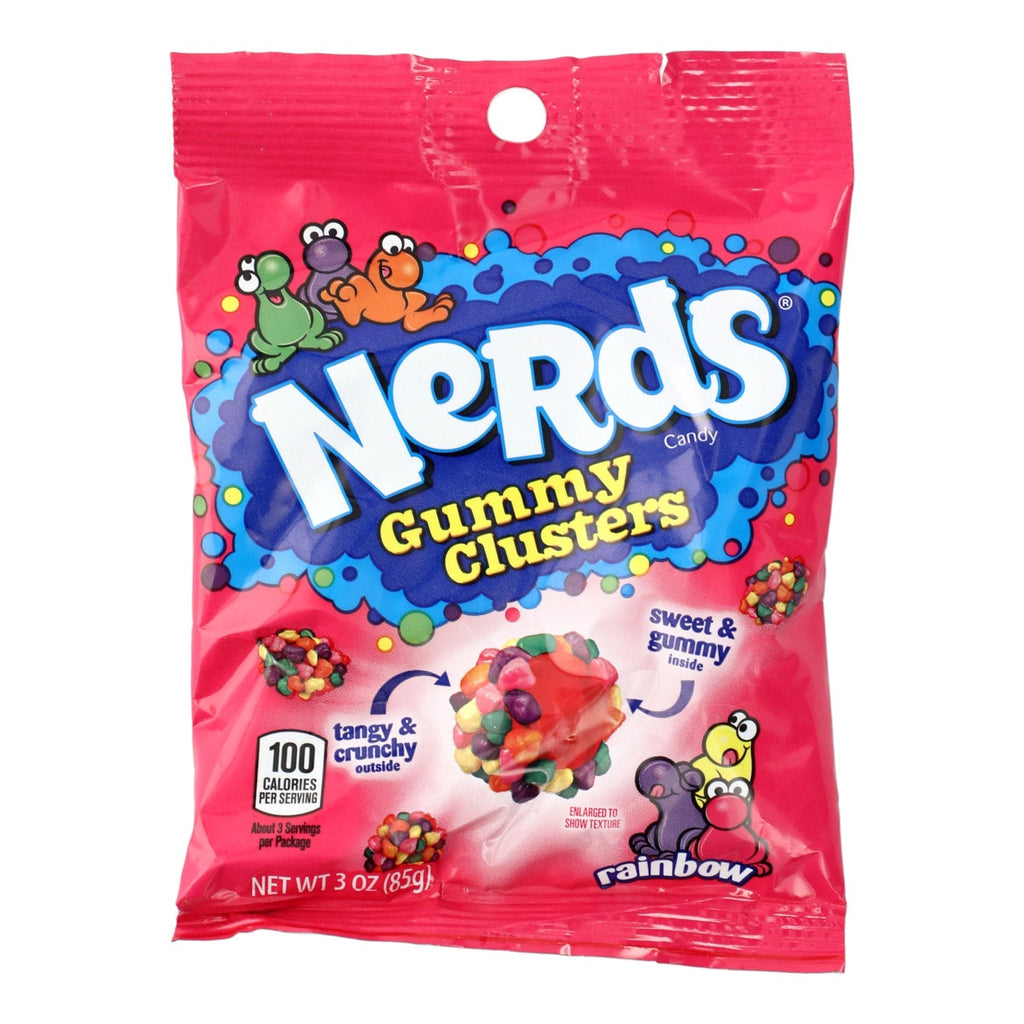 Nerds Candy Gummy Clusters, 3-oz. Bags