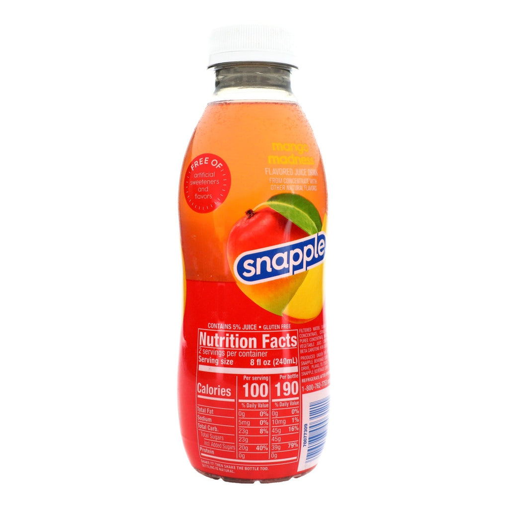 Snapple Mango Madness Flavored Juice Drink, 1-ct.
