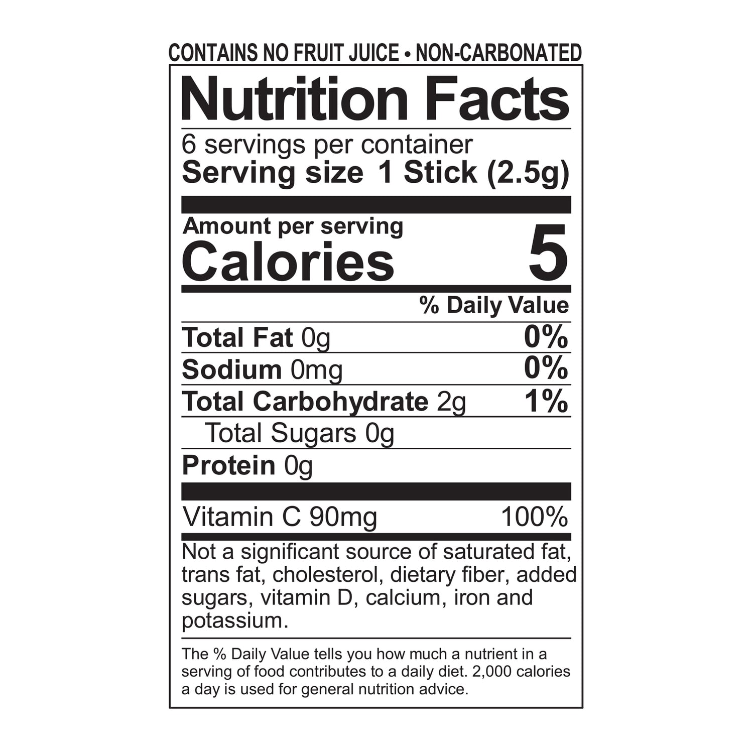 Sunkist Vitamin C Blood Orange Drink Mix, 6-ct. Box