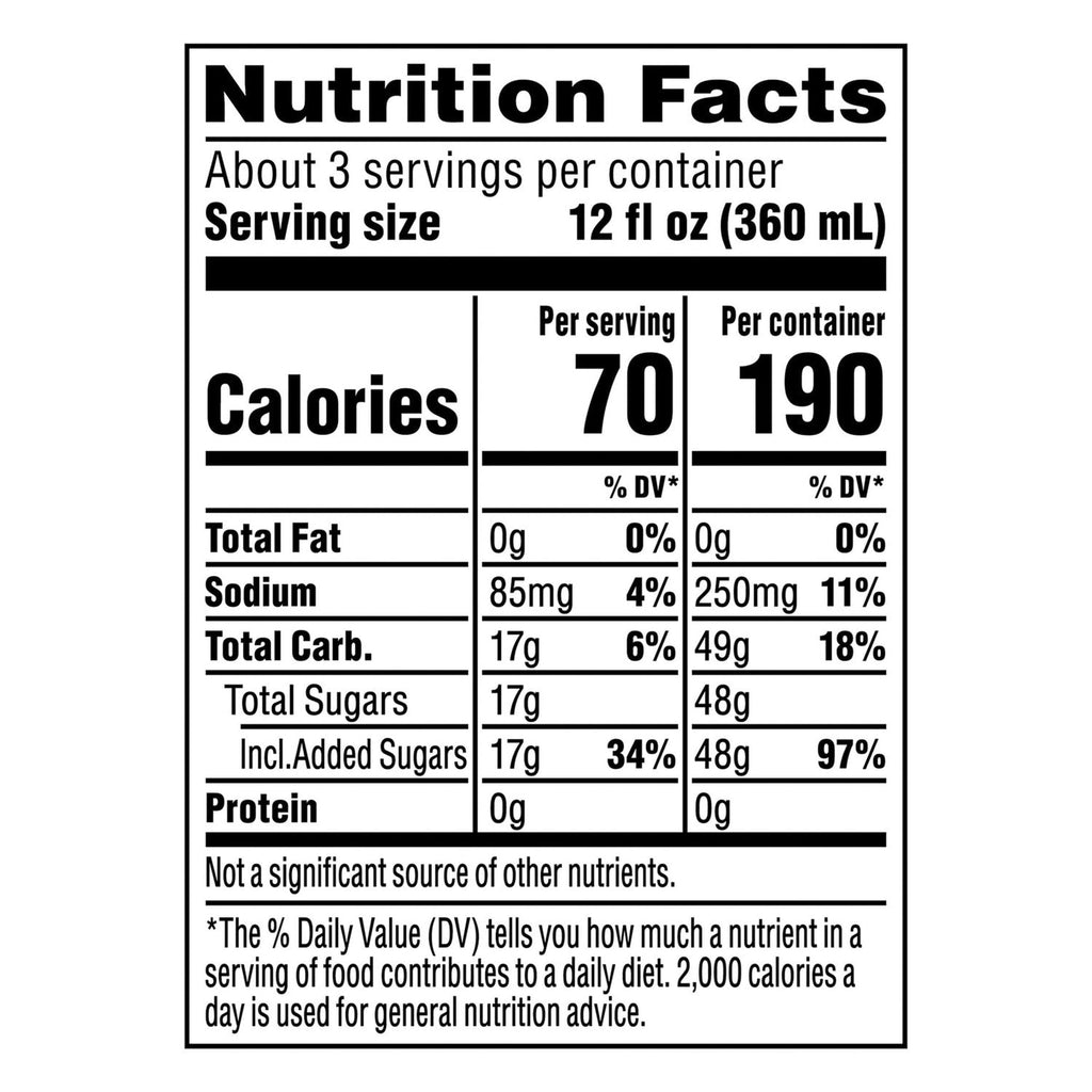Brisk Raspberry Iced Tea, 1-ct.