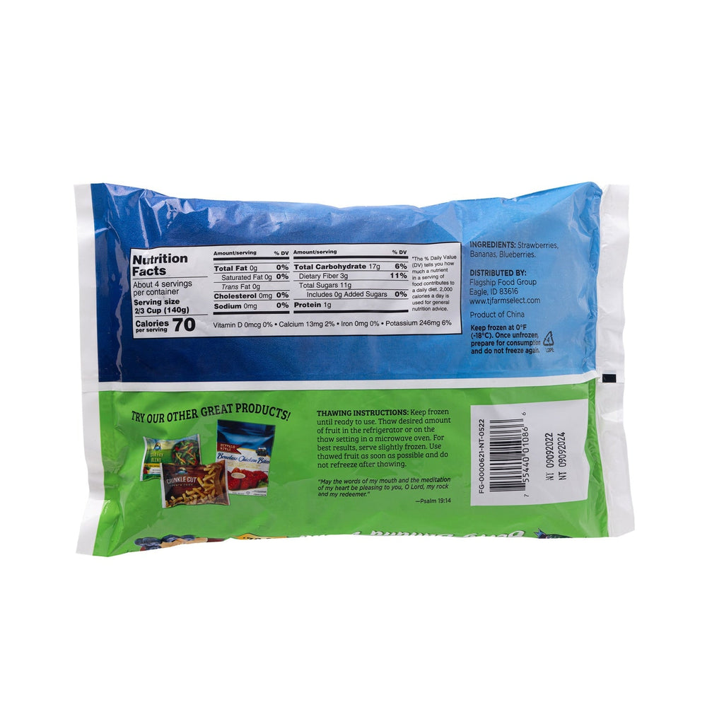 Tj Farms Berry Banana Blend, 1-ct.