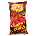 Brim's Oven-Baked Fiery Hot Crunchy Cheese Curls, 7-oz. Bags
