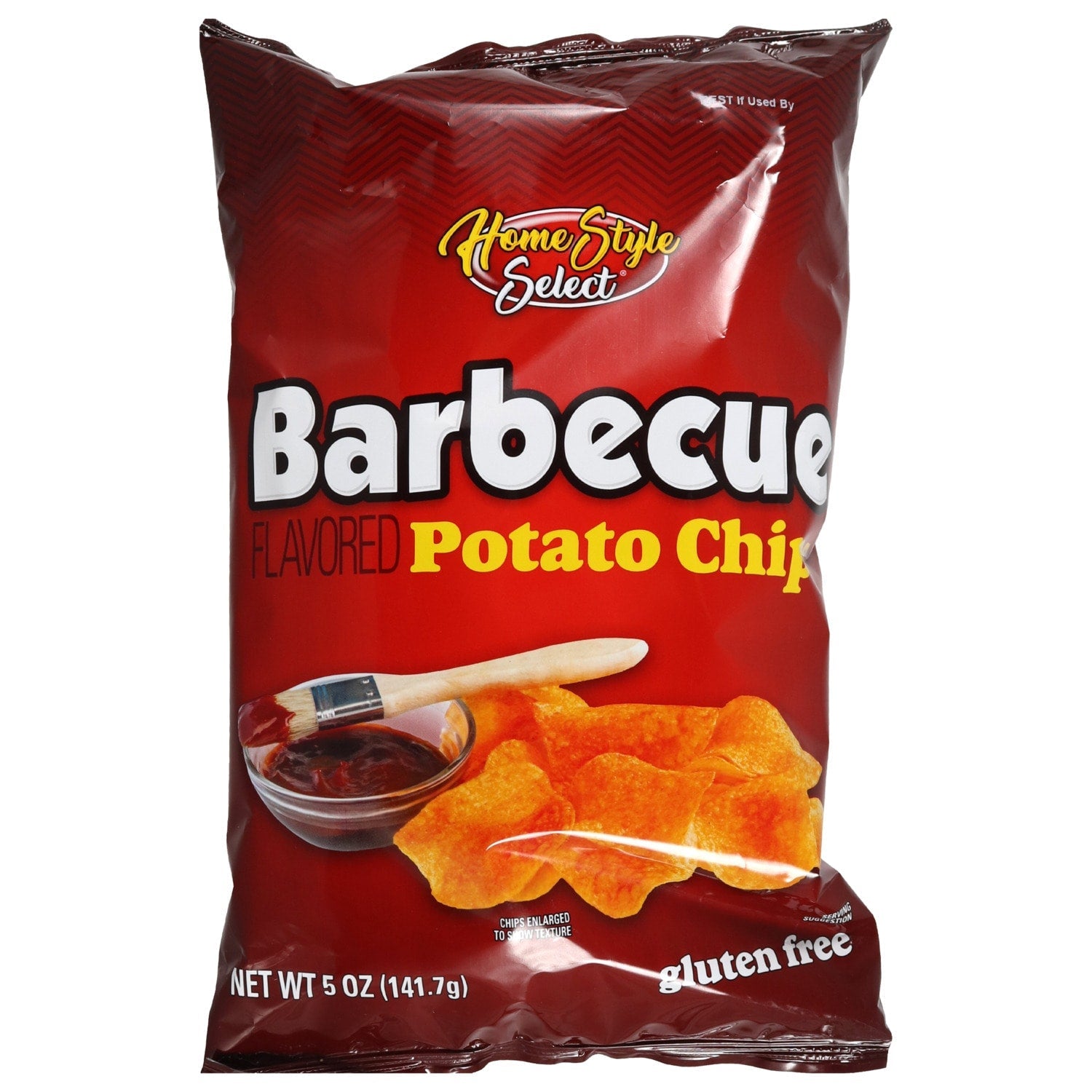 Homestyle Select Barbecue Chips, 5-oz. Bag