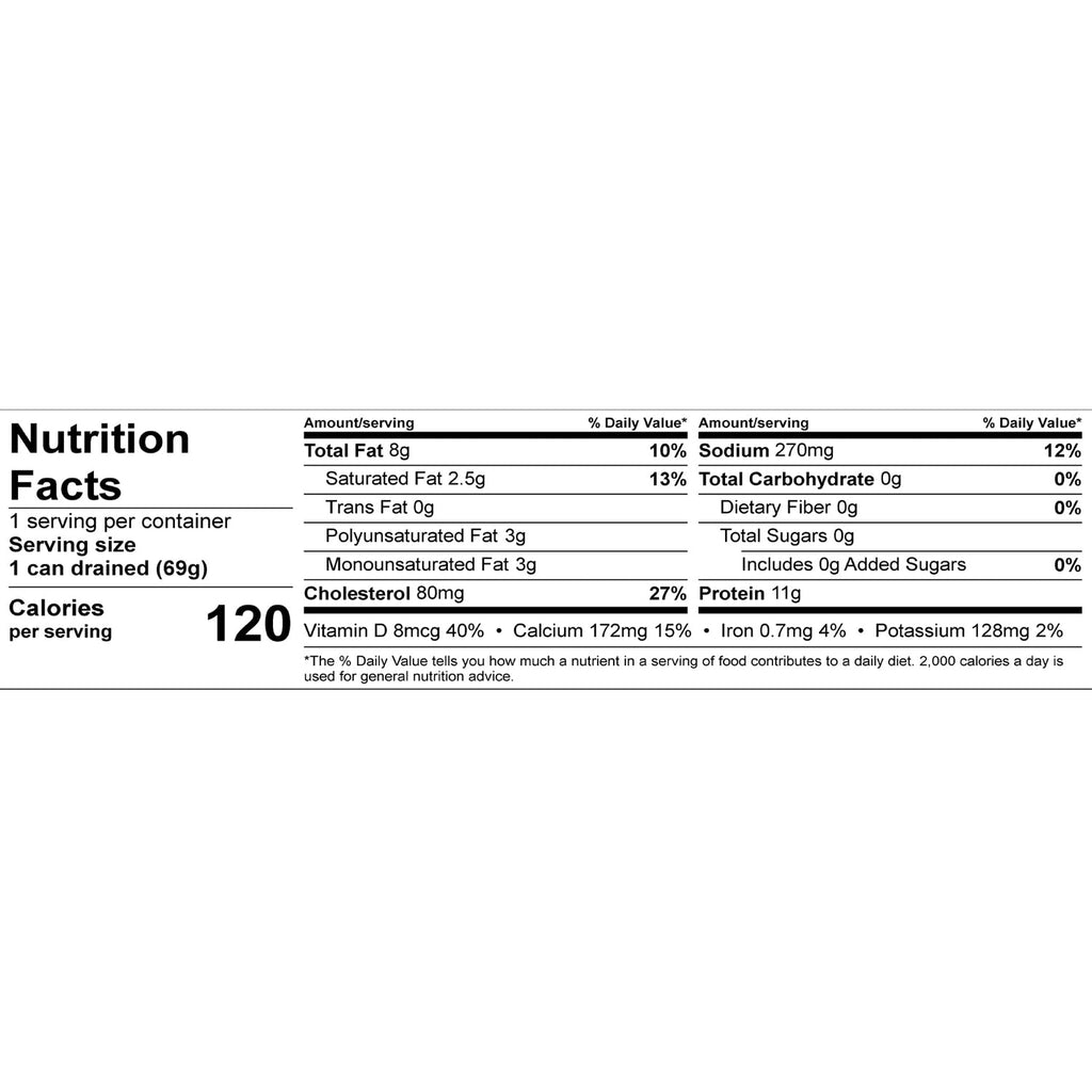 Chicken of the Sea Wild Caught Sardines in Water, 3.75 oz.