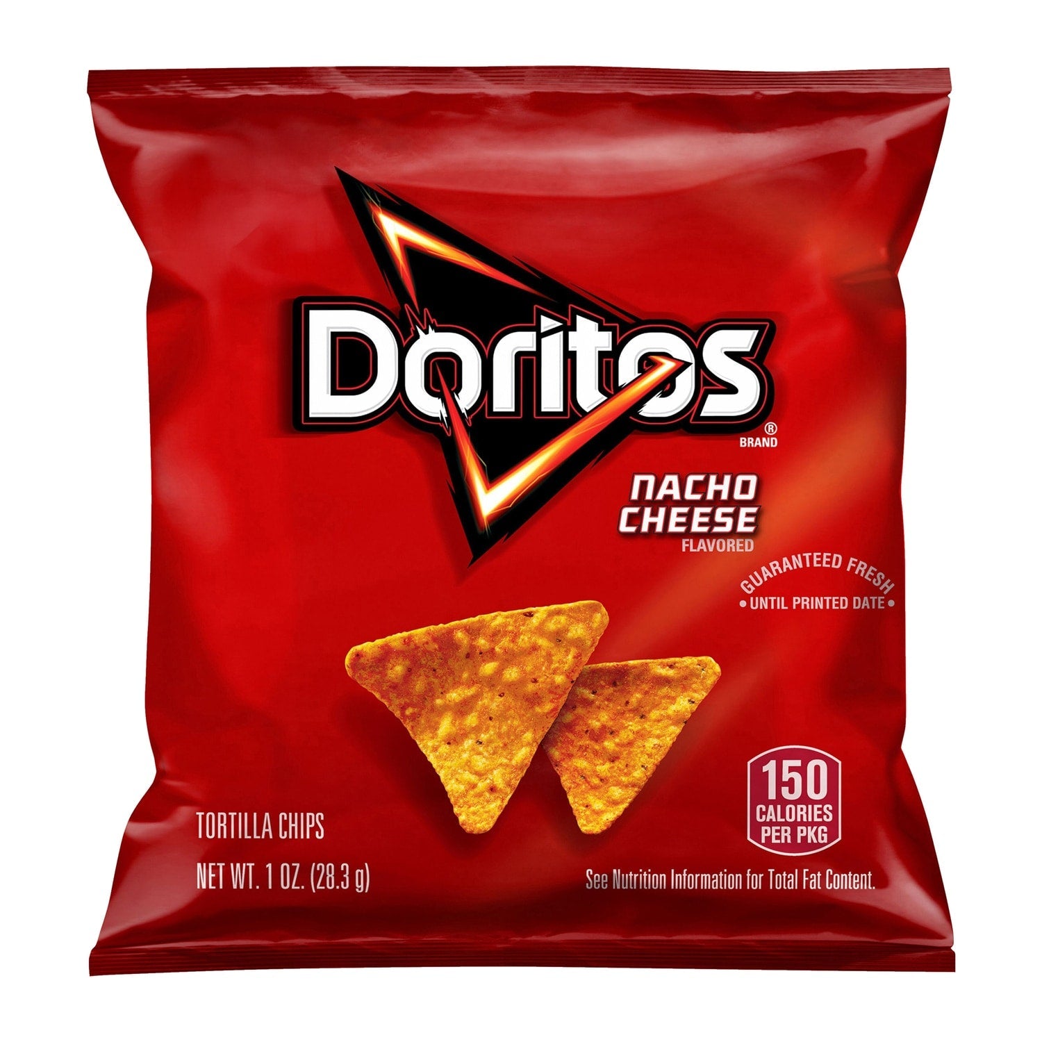 Doritos Tortilla Chips Nacho Cheese, 1-oz. Bags