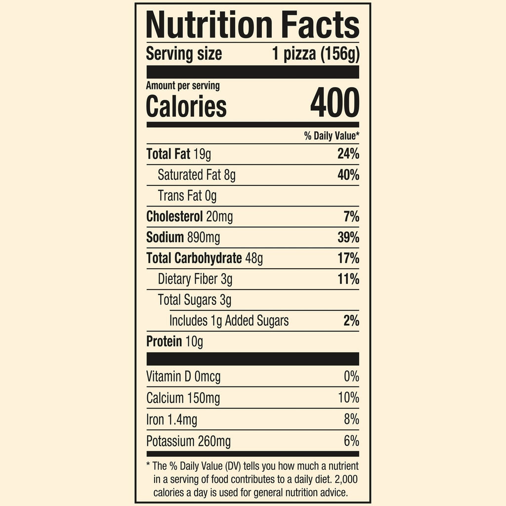 Conagra Brands Celeste Sausage and Pepperoni Pizza, Individual Microwavable Frozen Pizza, 5.5 oz.