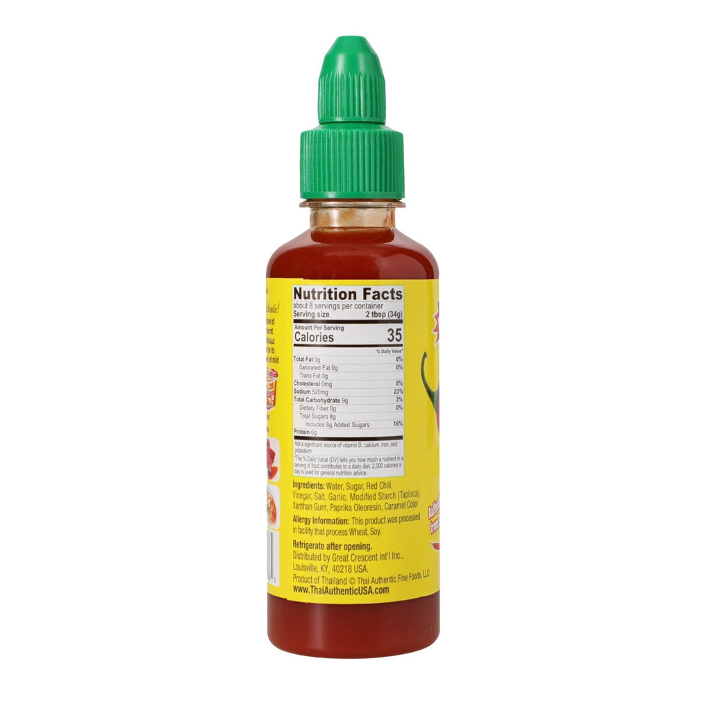 Thai Authentic Sriracha Chili Sauce, 9.88-oz. Bottles