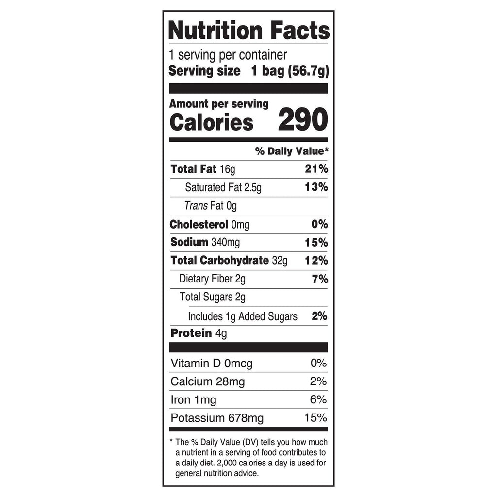 Dirty Sour Cream &amp; Onion Potato Chips, 2-oz. Bags