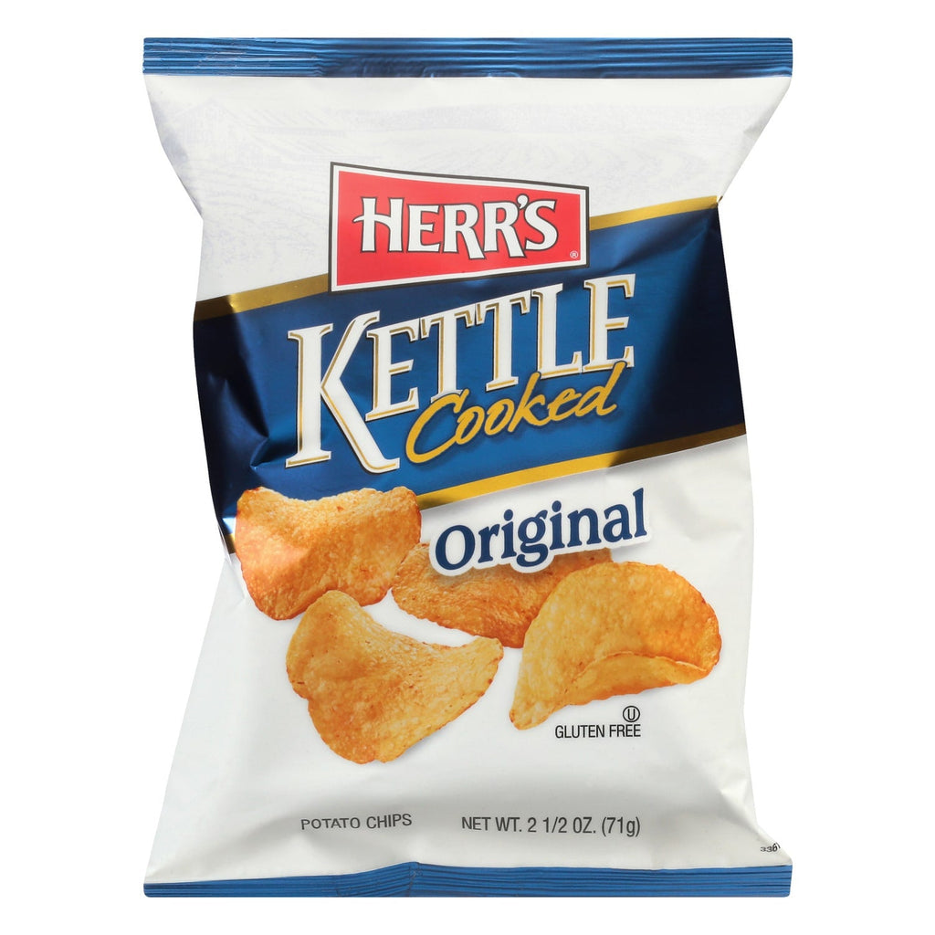 Herr's Kettle Cooked Original Potato Chips, 1-ct.
