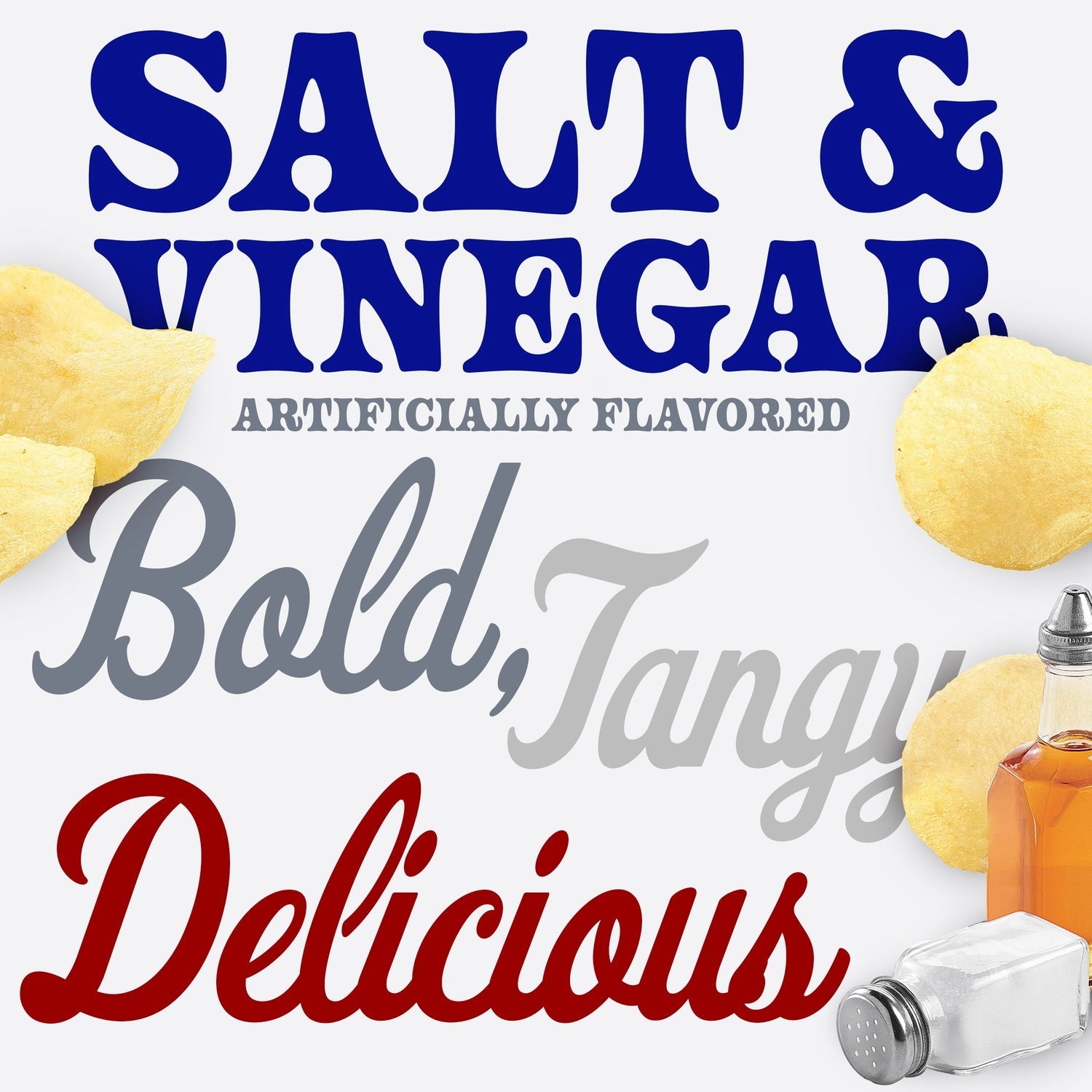 Herr's Salt &amp; Vinegar Potato Chips, 2.2 oz.