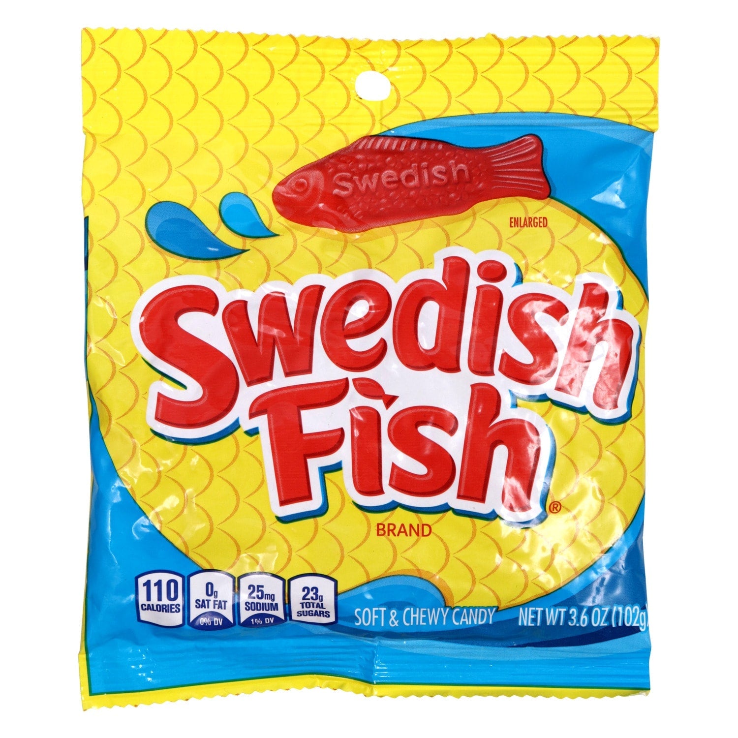Swedish Fish Red Candy, 3.6-oz. Bags