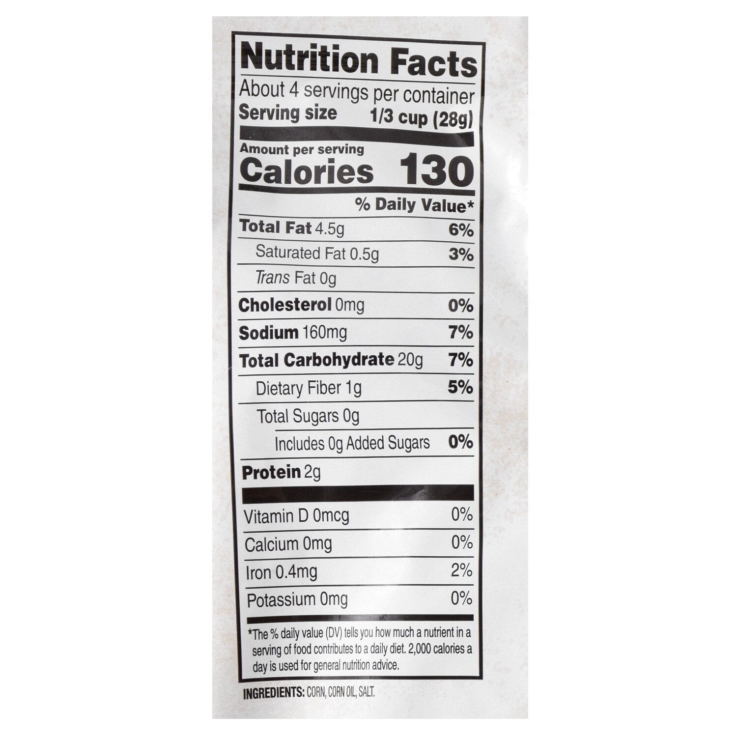 Corn Nuts Original Flavor, 4 oz. Bags