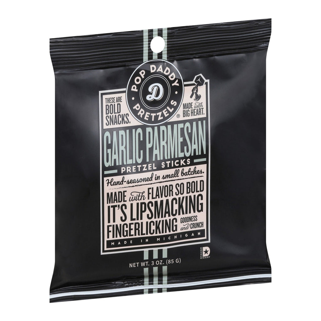 Pop Daddy Garlic Parmesan Pretzel Sticks, 1-ct.