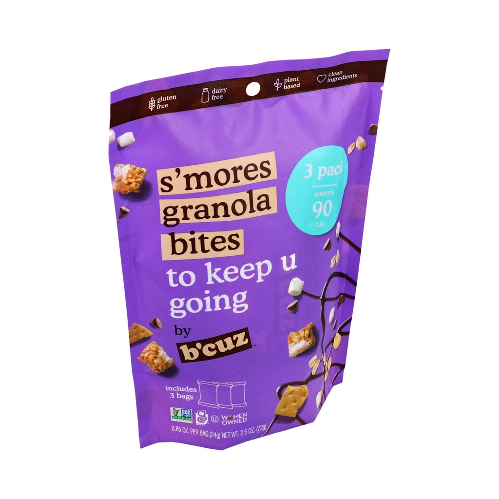 B'cuz S'mores Granola Bites, 2.6 oz. Bag