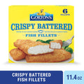 Gorton's Frozen Crispy Battered Wild-Caught Fish Fillets, 6 ct.