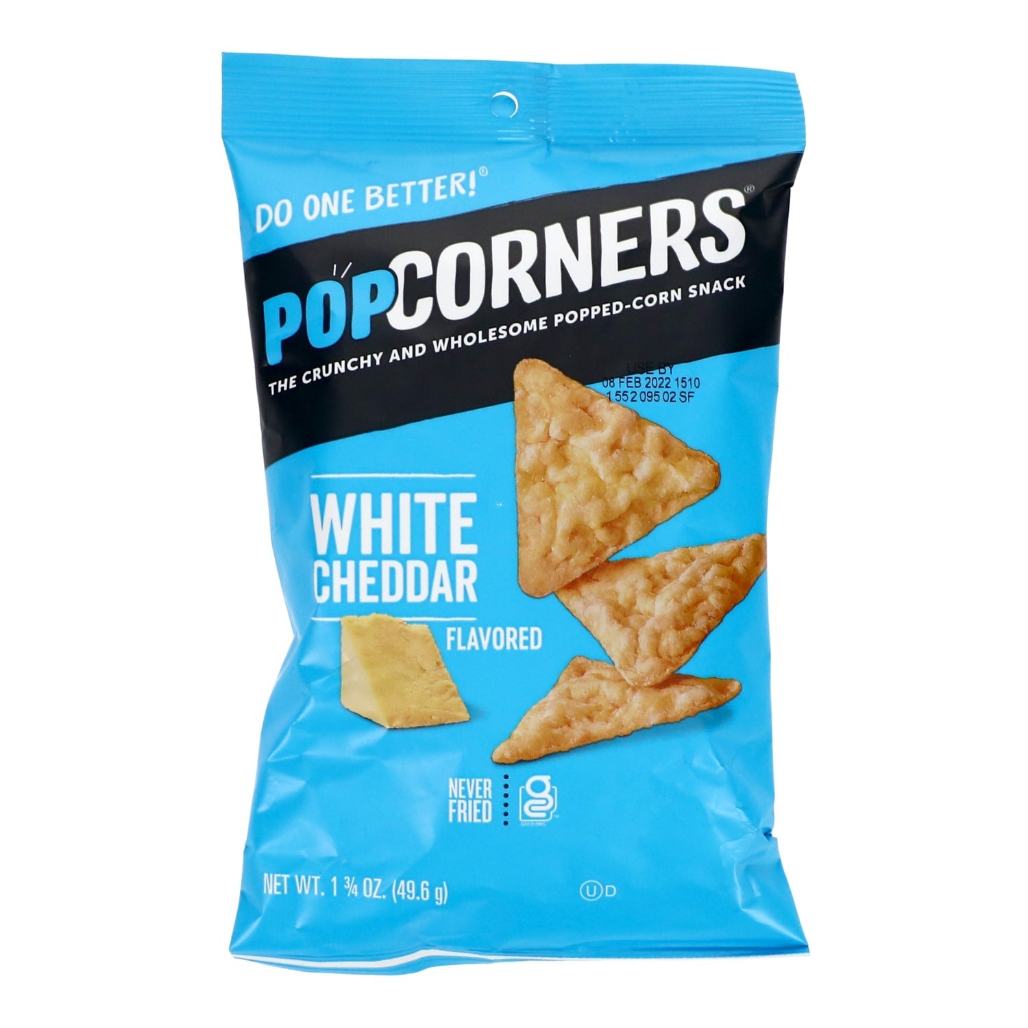 Popcorners White Cheddar Snack Chips, 1.7-oz.