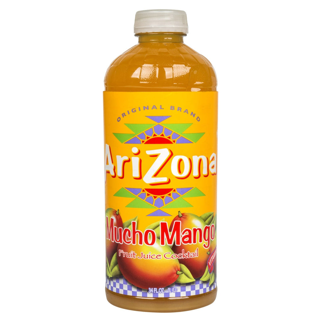 AriZona Mucho Mango Fruit Juice Cocktails, 34-oz.