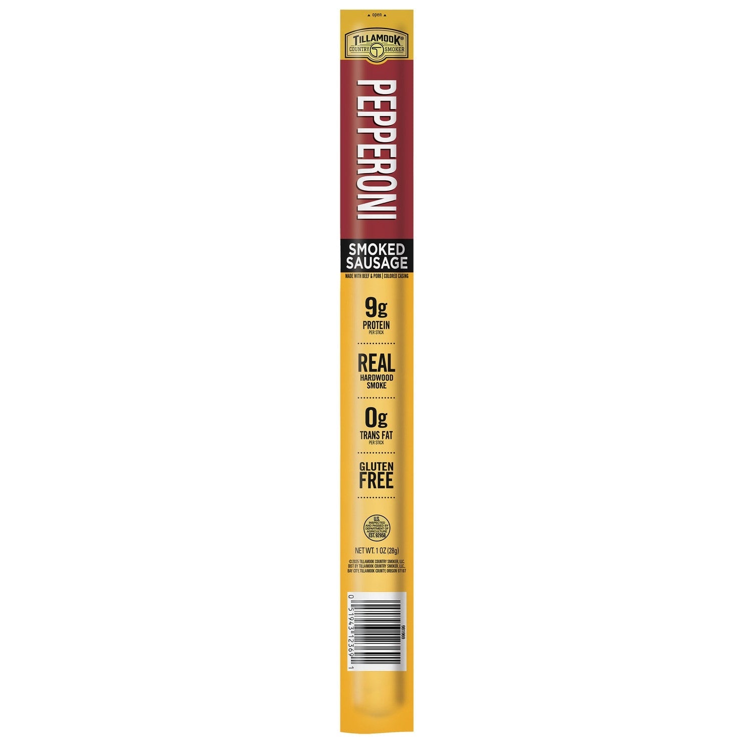 Tillamook Pepperoni Smoked Sausage, 1-ct.