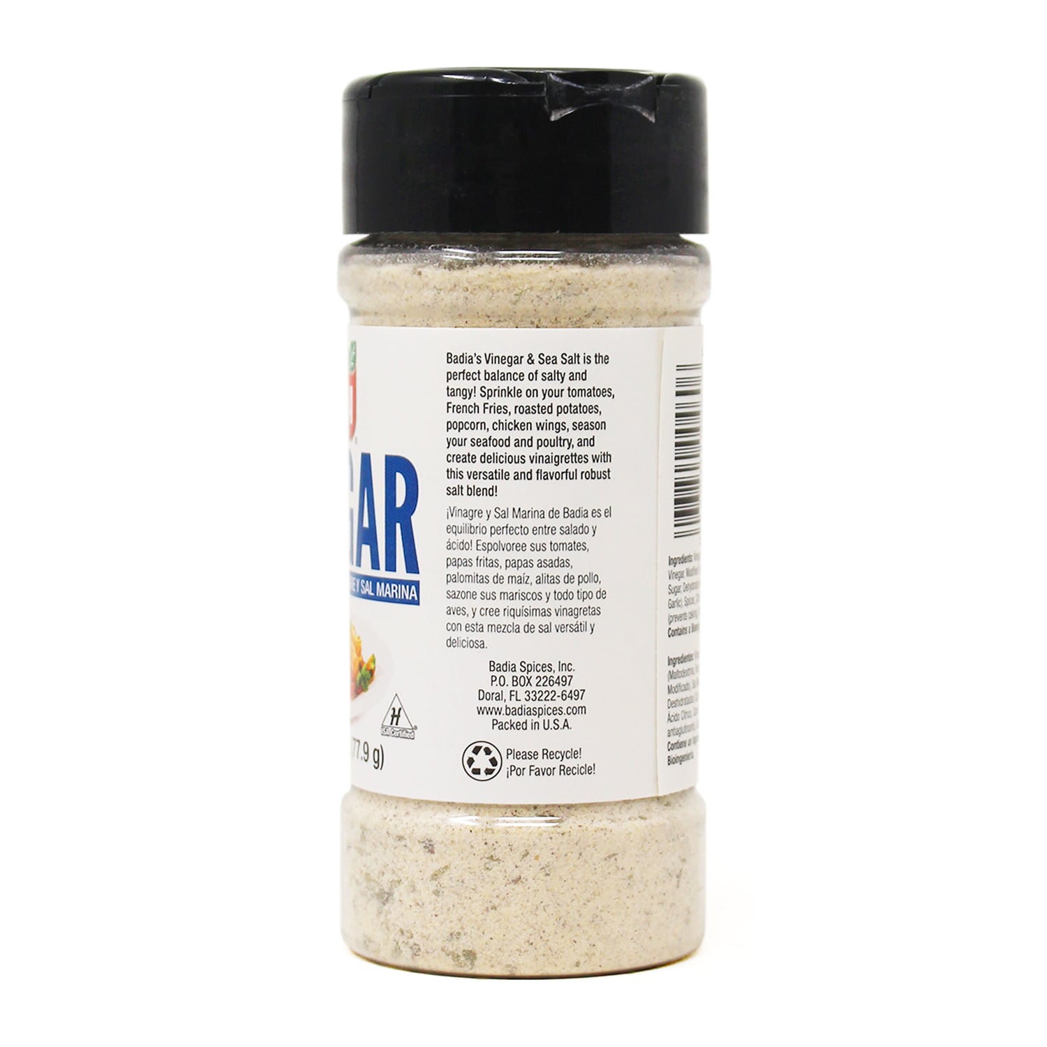 Badia Vinegar Sea Salt, 1-ct.