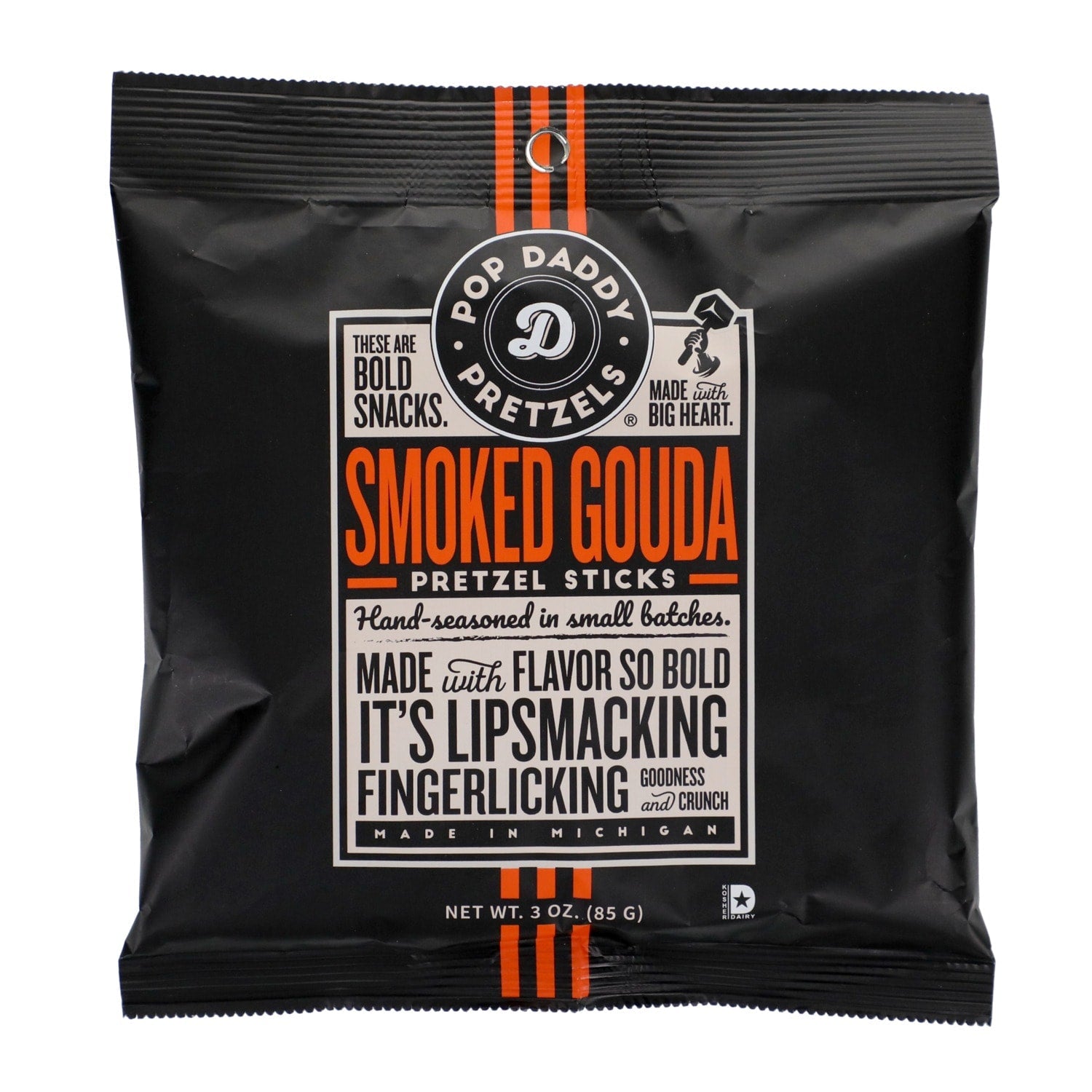 Pop Daddy Smoked Gouda Pretzel Sticks, 1-ct.