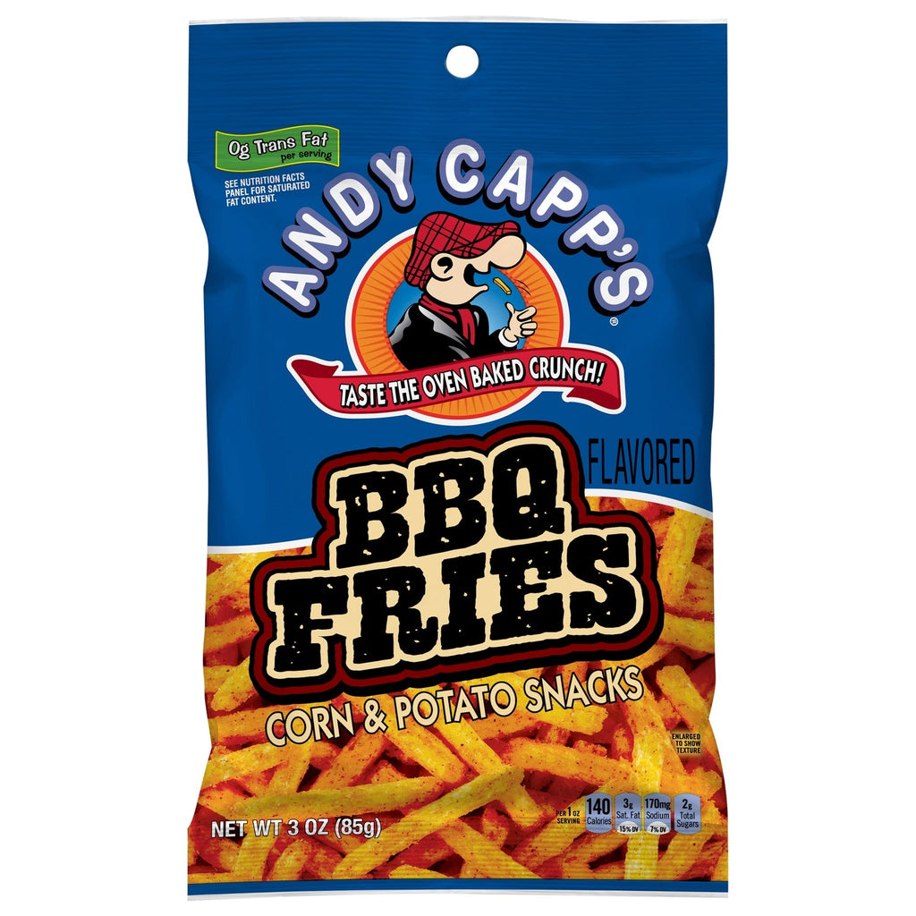Conagra Brands Andy Capp's BBQ Flavored Fries, 3 oz.