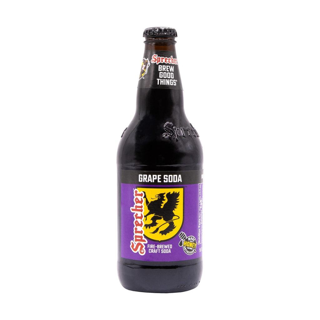 Sprecher Soda - Grape, 16 oz.